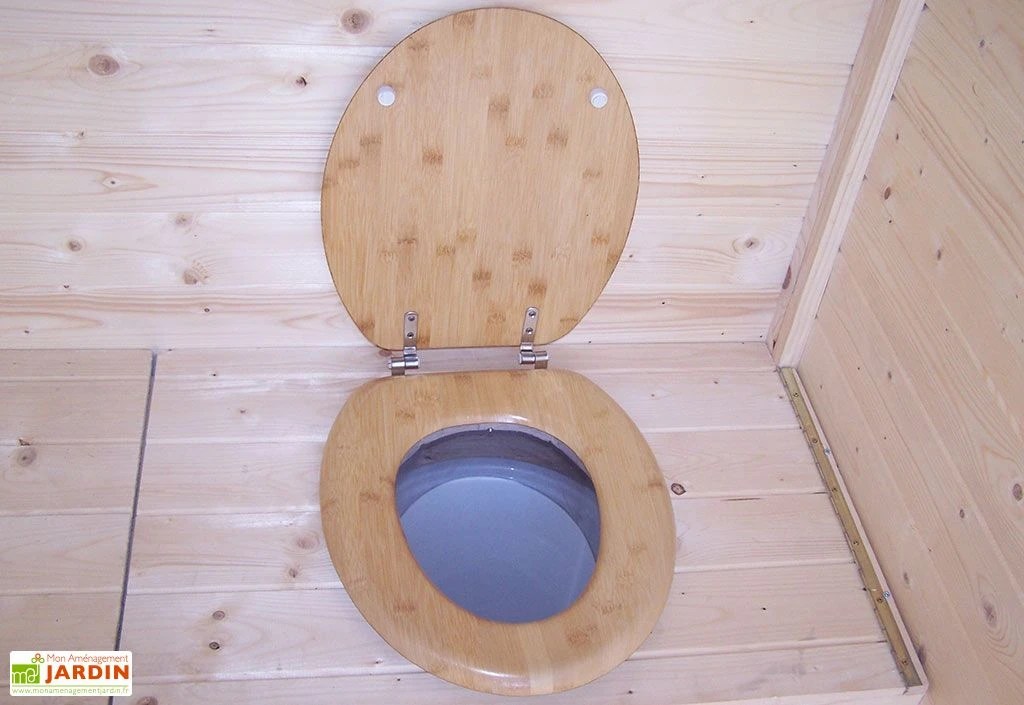 Toilettes Sèches D'extérieur 120 X 120 Cm En Bois Massif 2 Toilettes Sèches D'extérieur 120 X 120 Cm En Bois Massif – Image 2