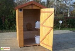 Promos Jardin Garage Magasin 5 Toilettes Sèches Extérieur 120 X 160 Cm