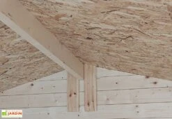 Abri De Jardin En Bois Brut 3,9 M² 16 Mm - Gaeta 7 Abri De Jardin En Bois Brut 3,9 M² 16 Mm - Gaeta -Promos Jardin Garage Magasin toit abri de jardin bois 2